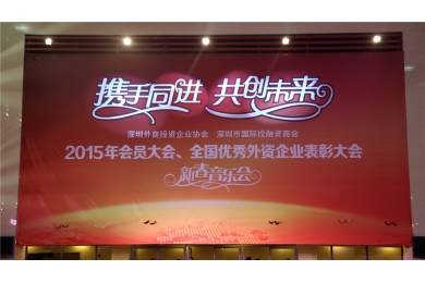 2015年会员大会、优秀外资企业表彰大会